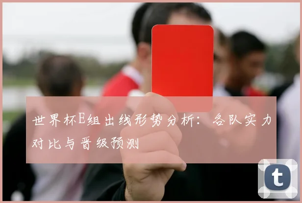 世界杯E组出线形势分析:各队实力对比与晋级预测